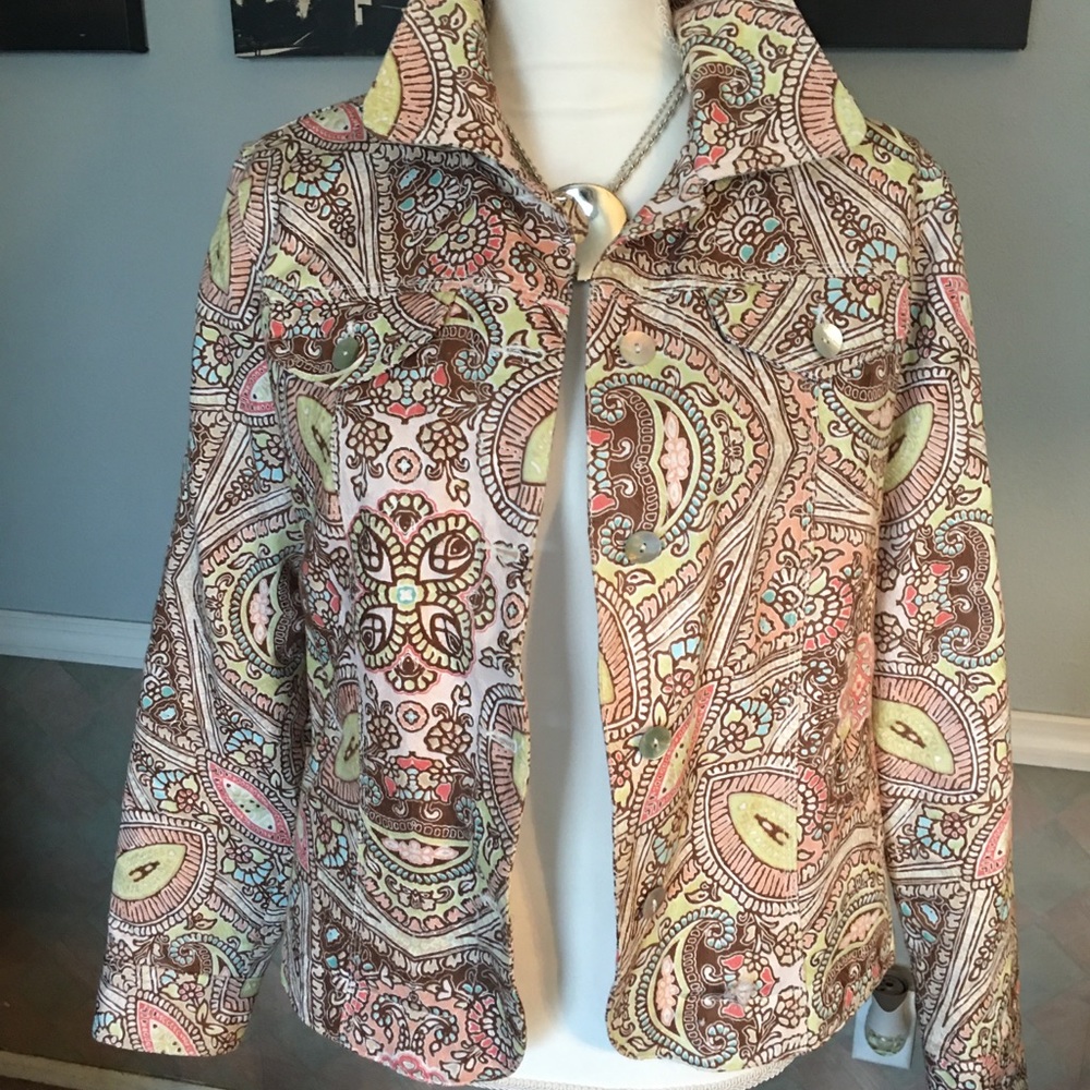 Jean type jacket